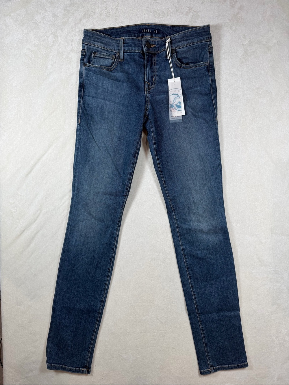 NWT Level 99 Kingsbury Size 28 Women's Dark Blue Jeans